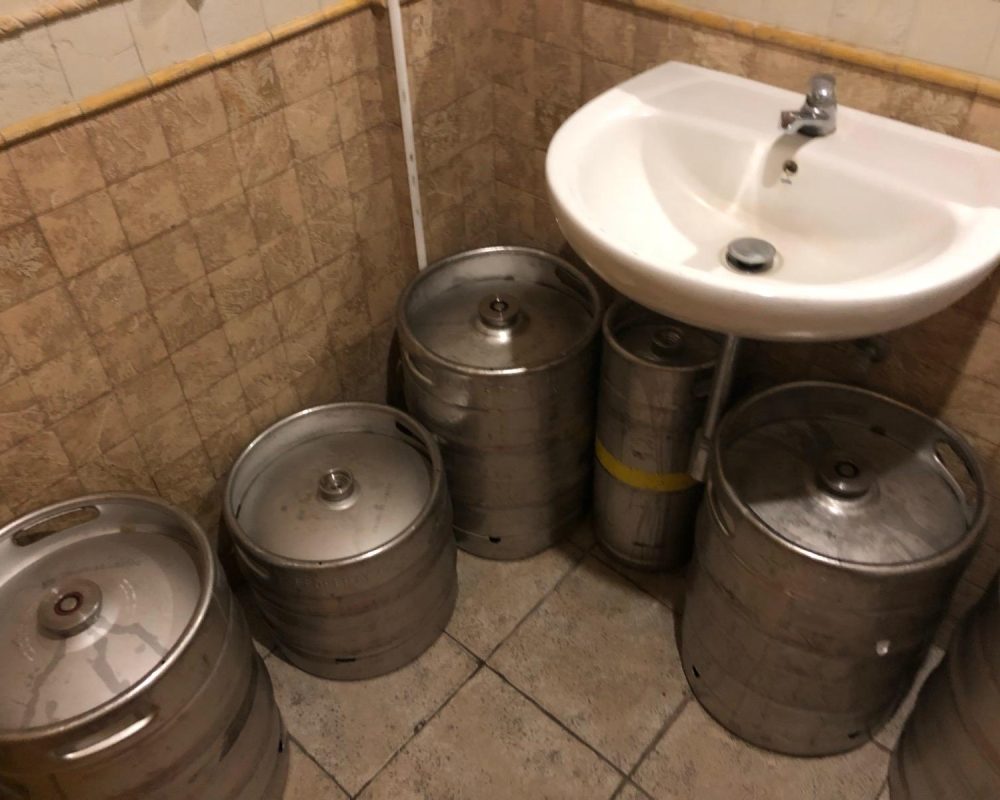 Barril baño